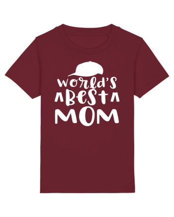 World's Best Mom Burgundy