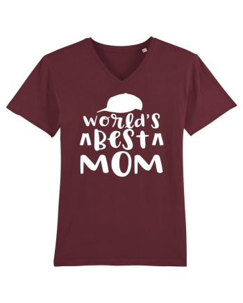 World's Best Mom Burgundy