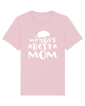World's Best Mom Cotton Pink