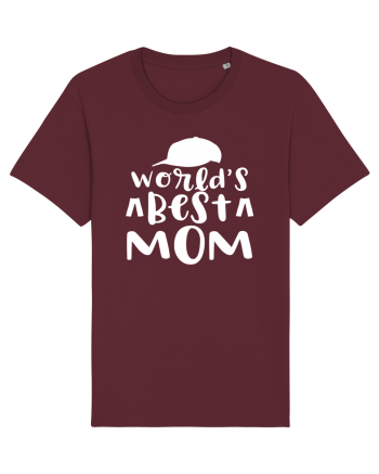 World's Best Mom Burgundy
