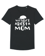 World's Best Mom Tricou mânecă scurtă guler larg Bărbat Skater