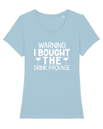 Warning, I bought The Drink Package Sky Blue