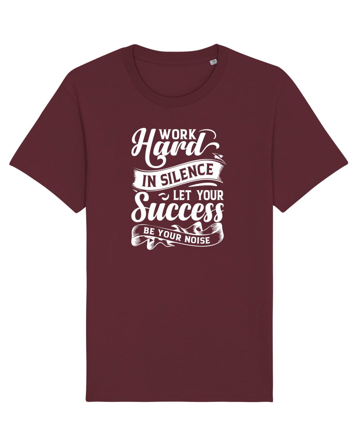 Tricou mânecă scurtă Unisex Rocker Burgundy