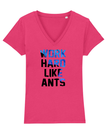 Work hard like ants Raspberry