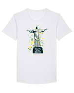 Janeiro Tricou mânecă scurtă guler larg Bărbat Skater