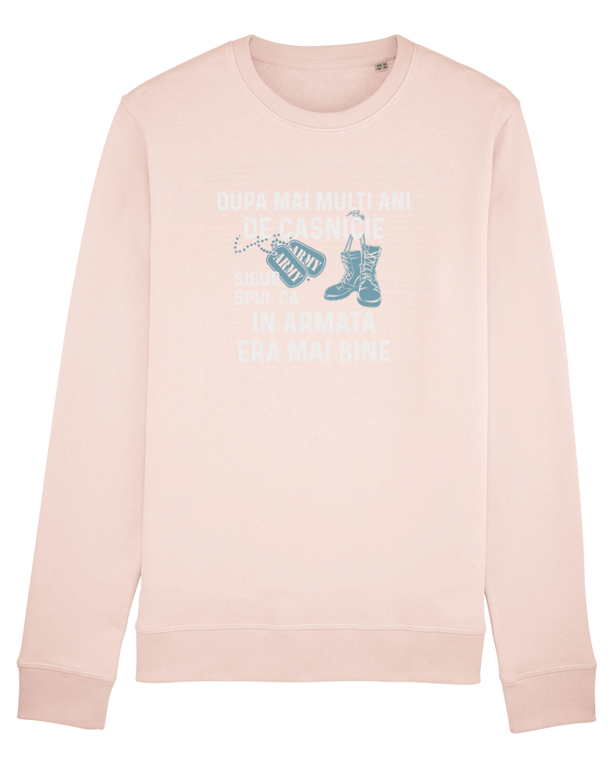 Bluză mânecă lungă Unisex Rise Candy Pink