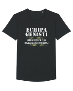 Genisti Tricou mânecă scurtă guler larg Bărbat Skater