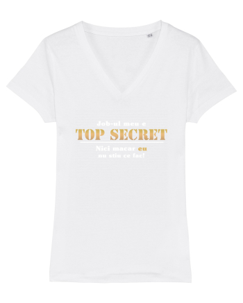 Top Secret Job White