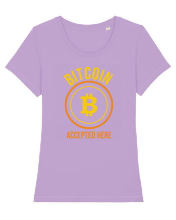 Bitcoin Accepted Here Lavender Dawn