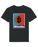 Bitcoin Tricou mânecă scurtă Unisex Rocker