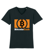Bitcoin Cash Tricou mânecă scurtă guler V Bărbat Presenter