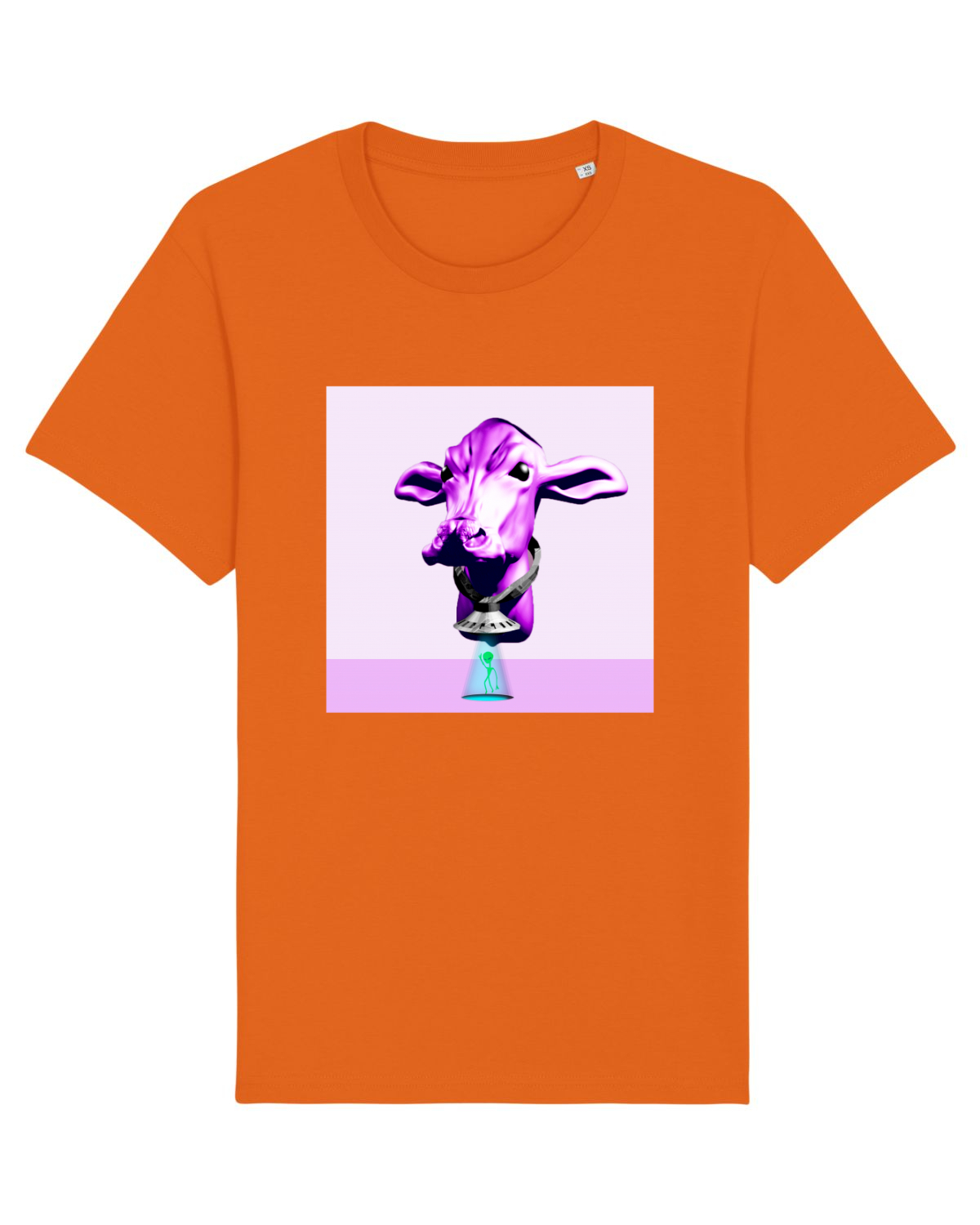 Tricou mânecă scurtă Unisex Rocker Bright Orange