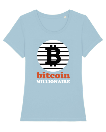 Bitcoin Millionaire Sky Blue