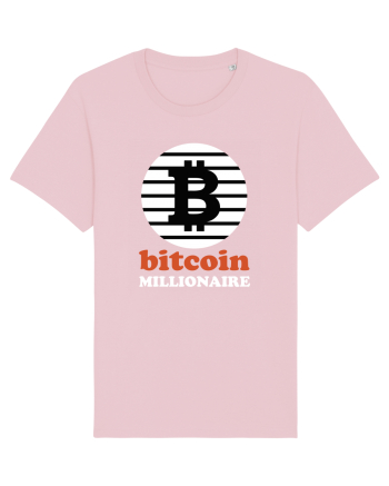 Bitcoin Millionaire Cotton Pink