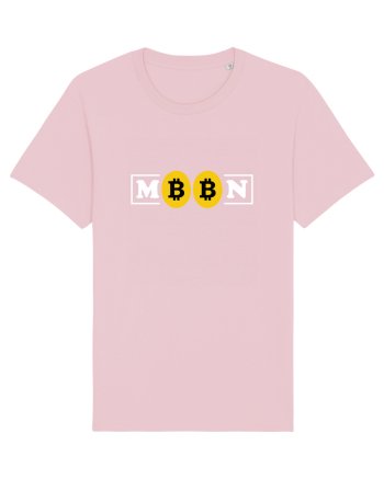 Bitcoin Moon Cotton Pink