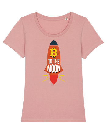 Bitcoin To The Moon Canyon Pink