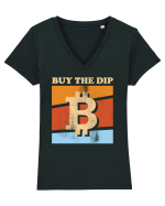 Buy The Dip Tricou mânecă scurtă guler V Damă Evoker