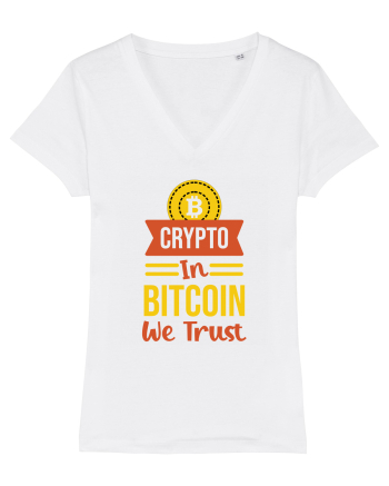 Crypto In Bitcoin We Trust White