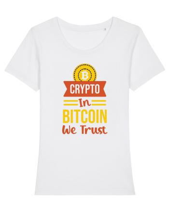 Crypto In Bitcoin We Trust White