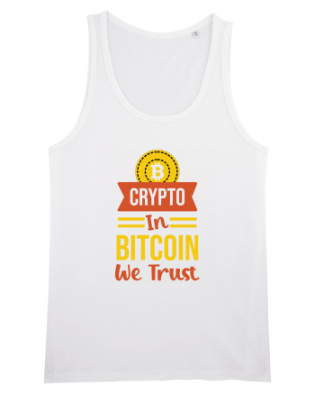 Crypto In Bitcoin We Trust White