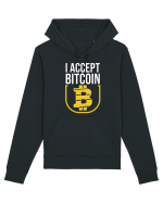 I Accept Bitcoin Hanorac Unisex Drummer
