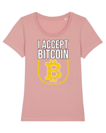 I Accept Bitcoin Canyon Pink