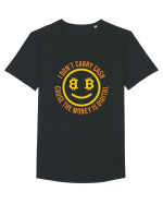 I Don't Carry Cash Tricou mânecă scurtă guler larg Bărbat Skater