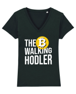 The Walking Hodler Tricou mânecă scurtă guler V Damă Evoker