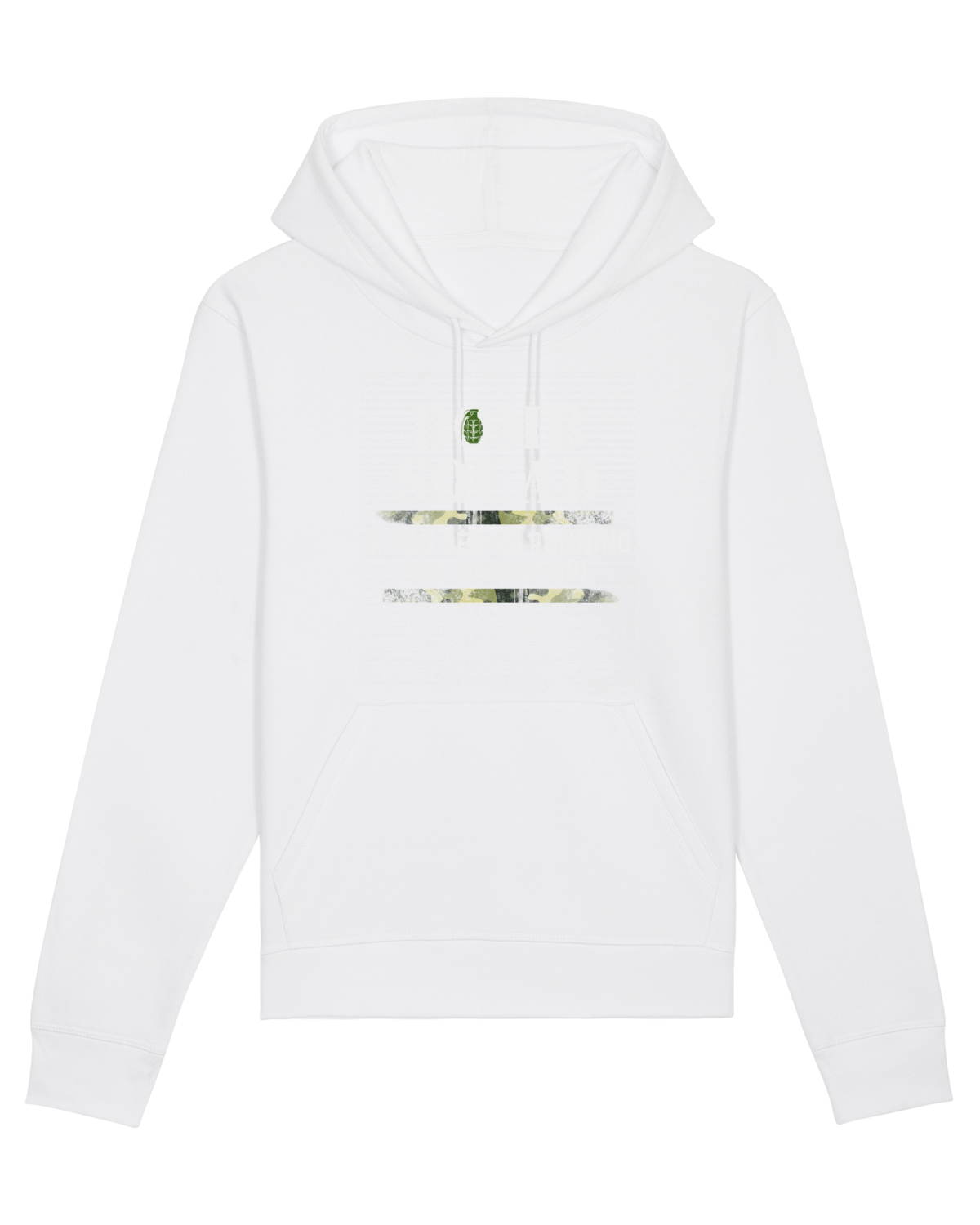 Hanorac Unisex Drummer White