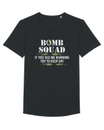 Bomb Squad Tricou mânecă scurtă guler larg Bărbat Skater