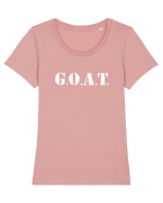 G.O.A.T. Tricou mânecă scurtă guler larg fitted Damă Expresser
