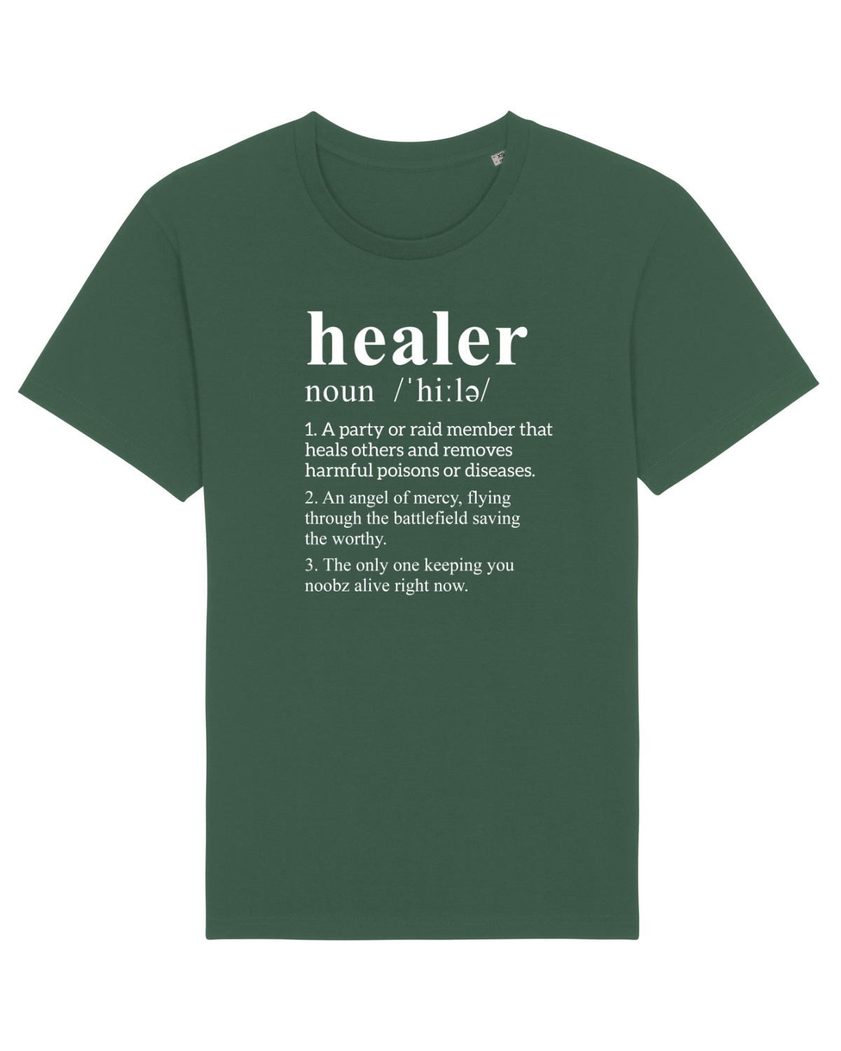 Tricou mânecă scurtă Unisex Rocker Bottle Green