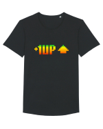 Level Up Tricou mânecă scurtă guler larg Bărbat Skater