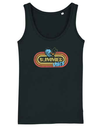 Summer Vibes Retro Black