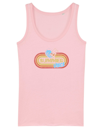 Summer Vibes Retro Cotton Pink