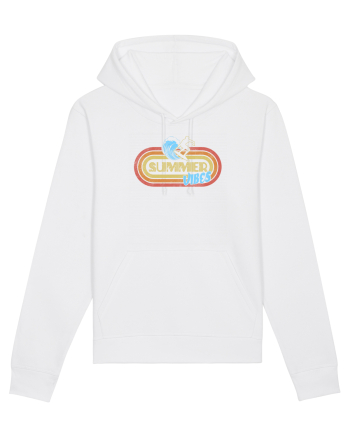 Summer Vibes Retro White