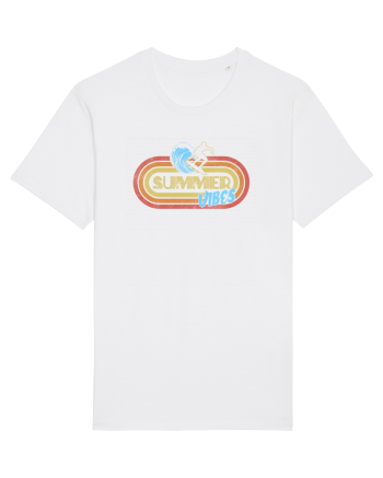 Summer Vibes Retro White
