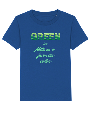 Green is Nature's favorite color Majorelle Blue