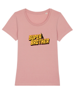 Super Brother Tricou mânecă scurtă guler larg fitted Damă Expresser