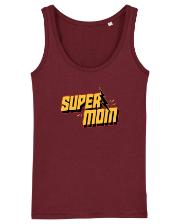 Super Mom Burgundy