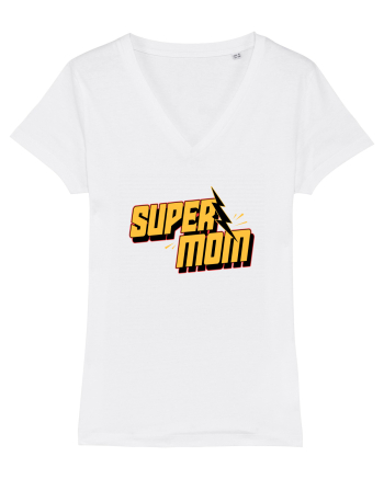 Super Mom White