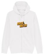 Super Sister Hanorac cu fermoar Unisex Connector