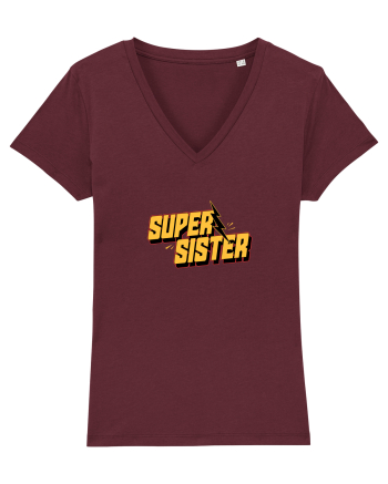 Super Sister Burgundy