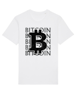 Bitcoin Tricou mânecă scurtă Unisex Rocker