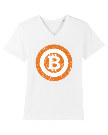 Bitcoin Retro White