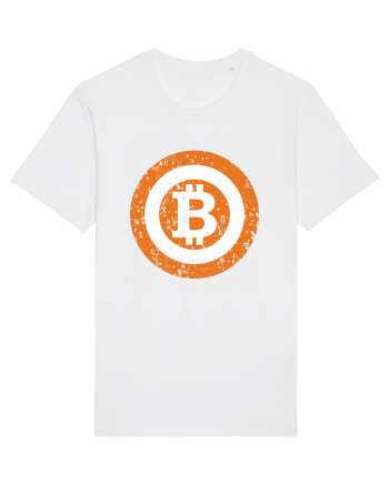 Bitcoin Retro White