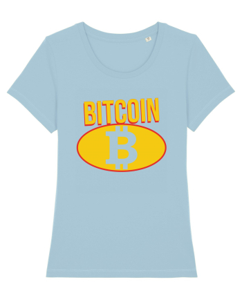 Bitcoin Gas Sky Blue