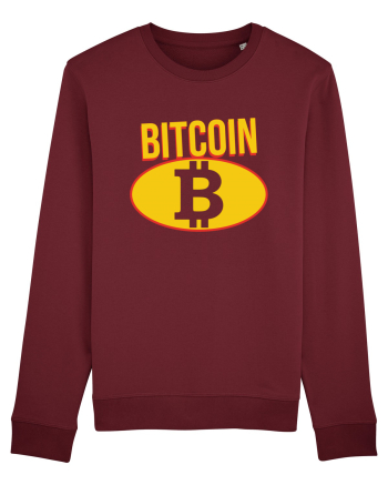 Bitcoin Gas Burgundy