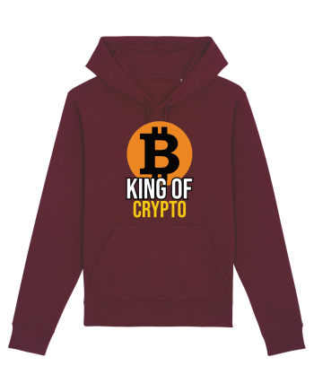 Bitcoin King Of Crypto Burgundy