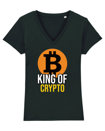 Bitcoin King Of Crypto Black